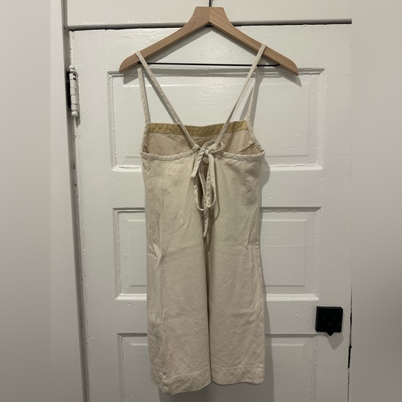 Rag & Bone Denim Tie Mini Dress - Picture 4 of 6